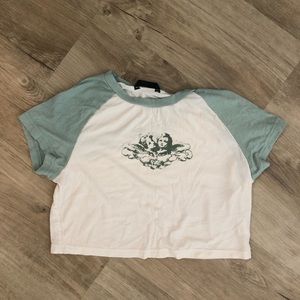 Brandy dupe crop top